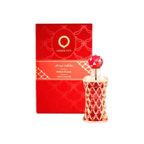 ORIENTICA LUXURY AMBER ROUGE PERFUME CONCENTRE UNISEX EDP - 18ML